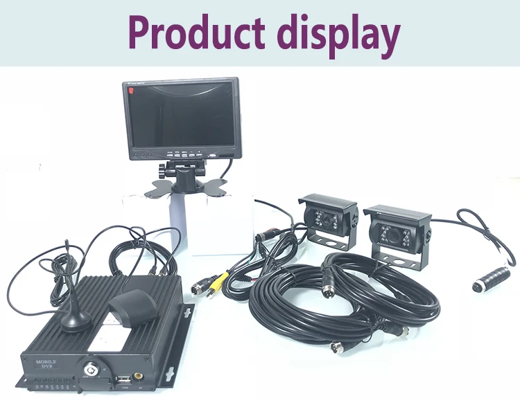 Cartão Dupla Monitoramento 1-4 Canal Coaxial Ahd960p Megapixel Sistema Host 3g Gps Caminhão Engenharia - Escavadeira Suíte sd hd 13 coaxial AHD960P megapixel sistema host 3G GPS