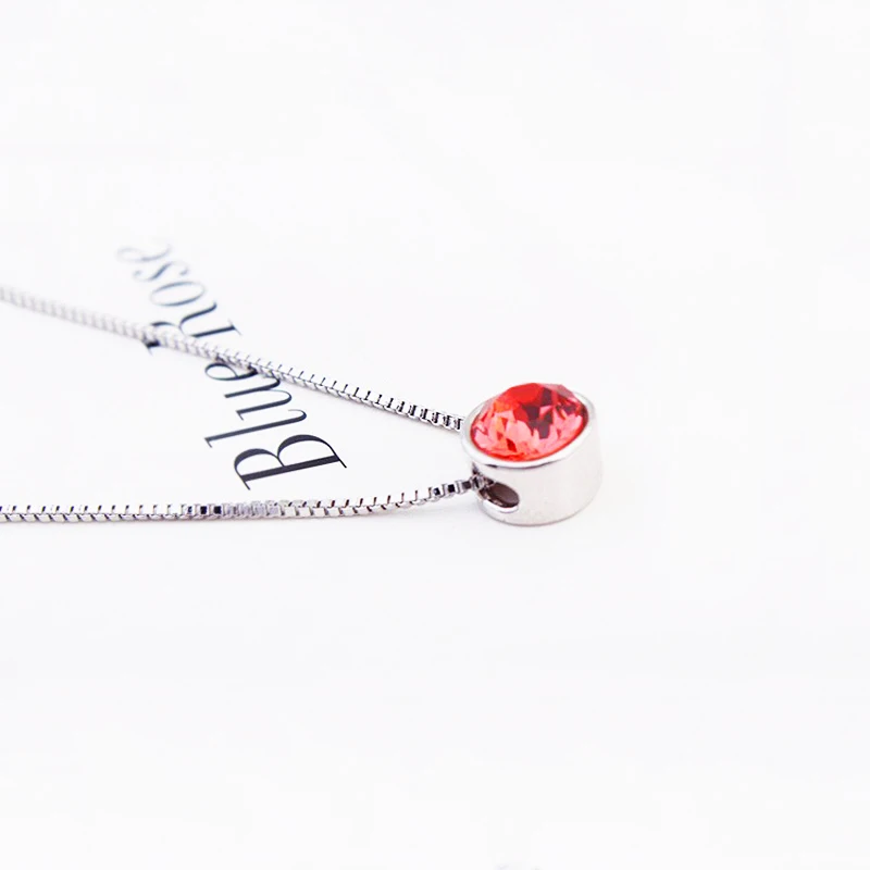 Перегородка оригинальные кристаллы Swarovski мини бусины подвески ожерелья модные