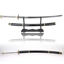 Handmade Japanese katana cosplay One Piece anime Samurai sword carbon steel Blade hardwood Scabbard home decor swords