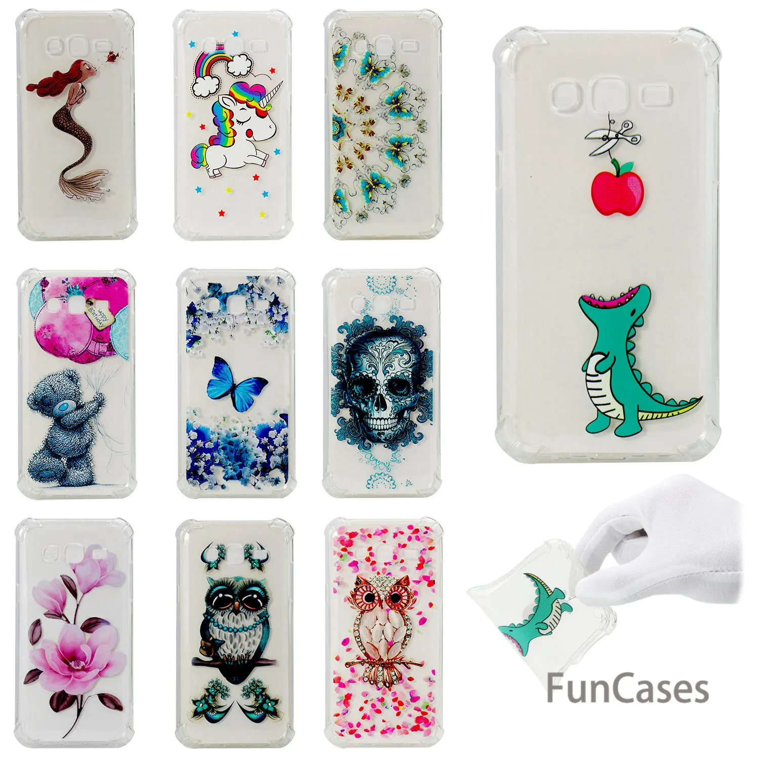 

Fruit Phone Case sFor Cellular Samsung J5 Soft TPU Back Cover Estojo Animal Cep Telefonu Case For Samsung Galaxy J500 2015 Cheap