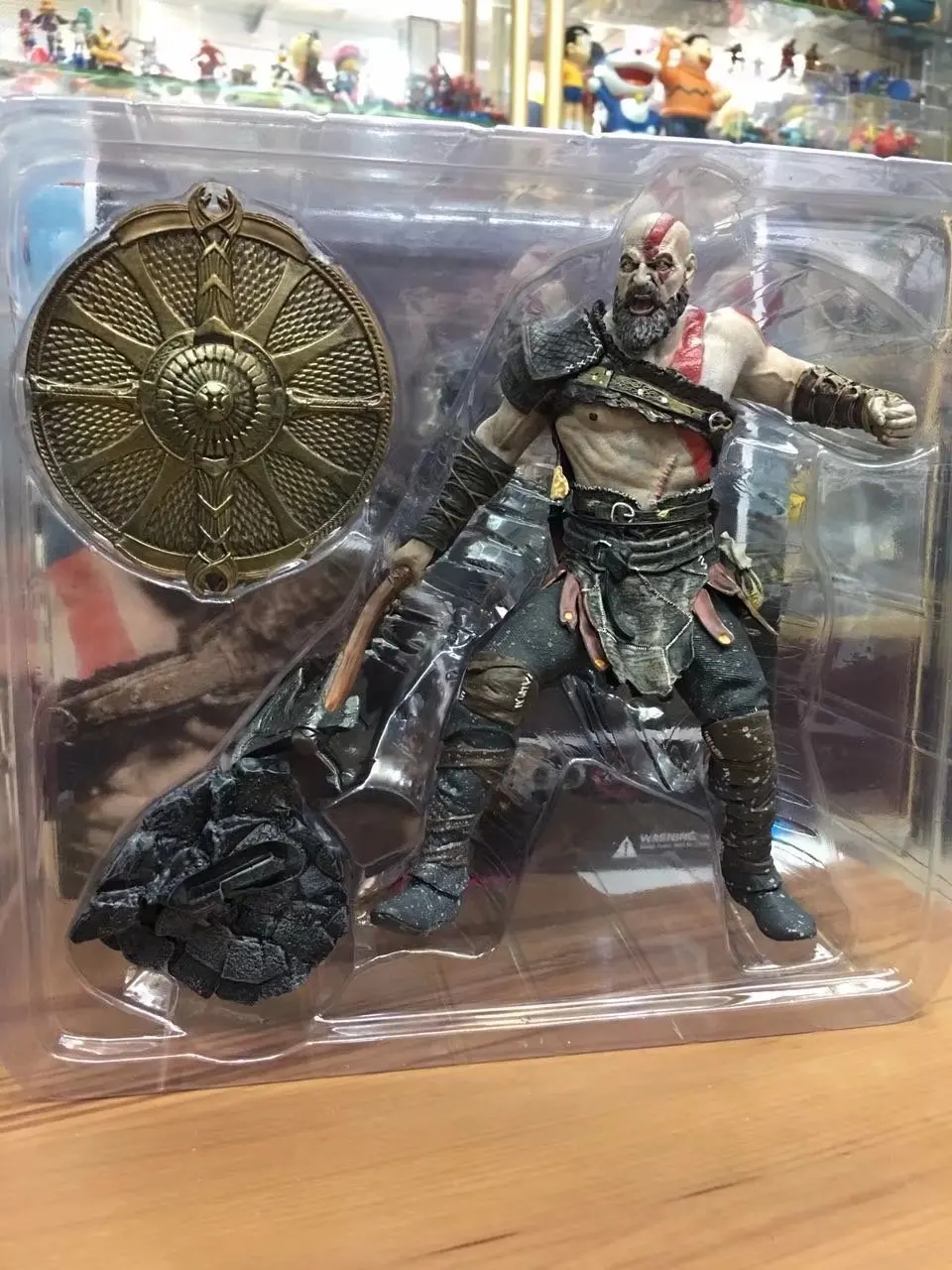 NECA Game God of War 4 Kratos " 20 см ПВХ фигурка Коллекционная модель игрушки для подарка