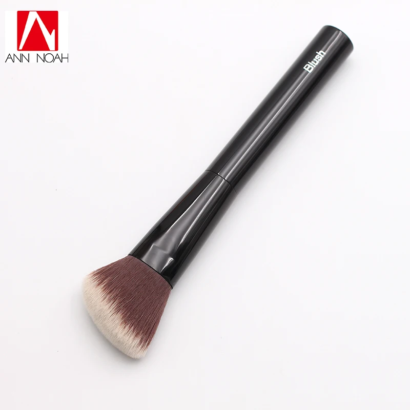 Weighted Black Metal Handle Soft Angled Tip Super Perfect Makeup Blush