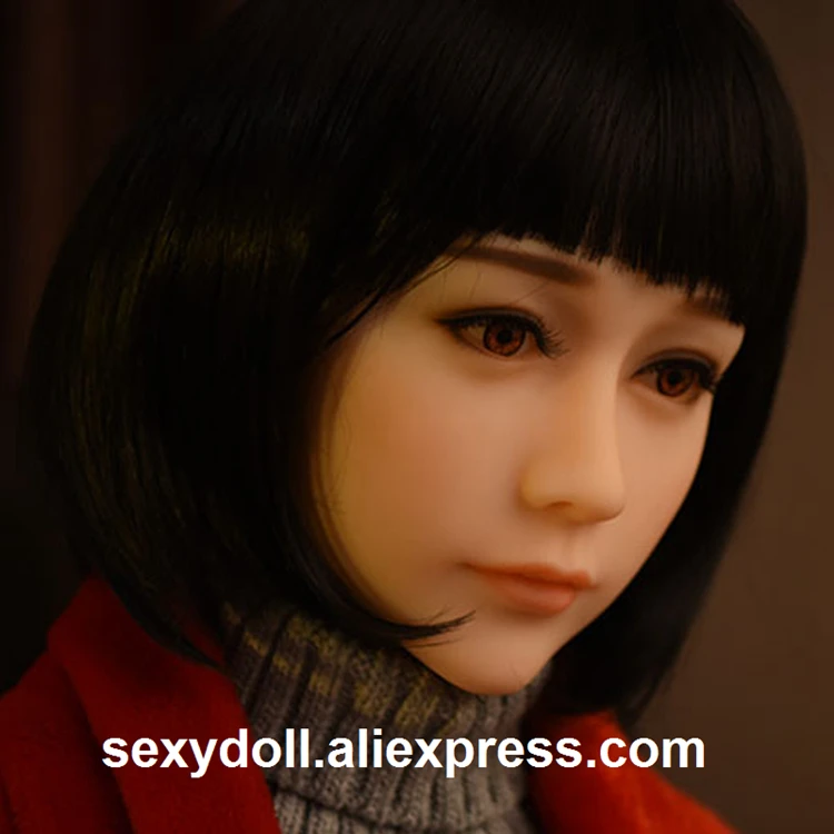 Full silicone TPE oral sex doll Head (4)