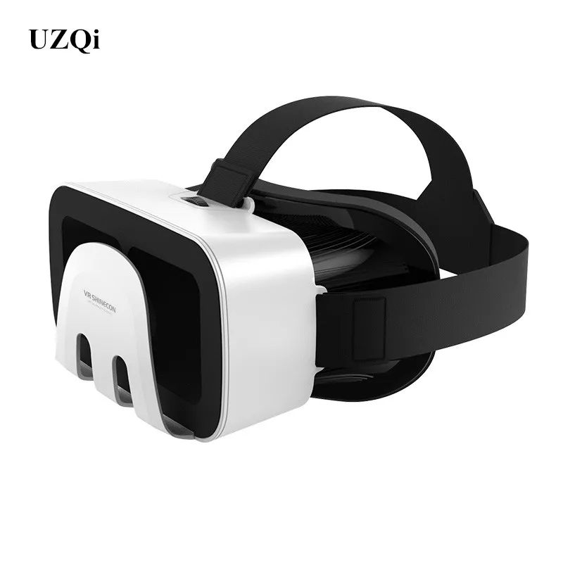 

UZQi Original VR Virtual Reality 3D Glasses Box Stereo VR Goggles Google Cardboard Headset Helmet for IOS Android Smartphone