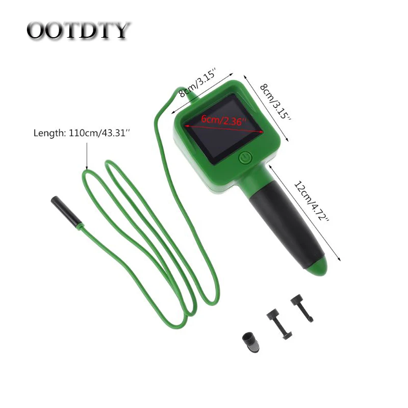 

OOTDTY Inspection Camera with Screen Endoscope Wireless Borescope for Observing Vents, Electrical Appliances Behind, Drains