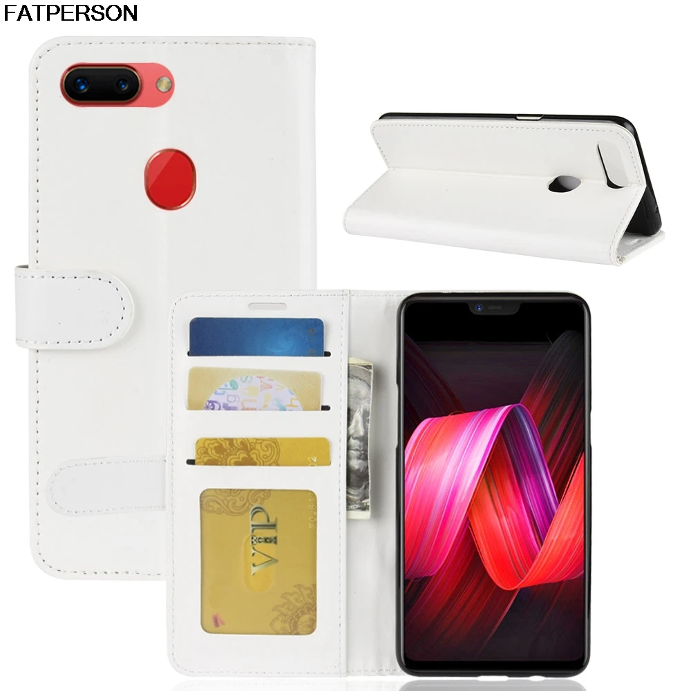 

Multi-function Leather Phone case For OPPO R15 Pro Luxury PU Phone Bracket Soft Wallet Smart cover For OPPO R15 Pro case capa