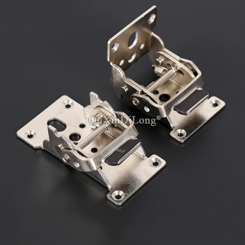 New 4PCS Metal Locking Folding Brackets Table Chair Leg Self locking