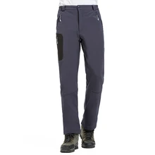 Дропшиппинг уличные флисовые брюки мужские ветрозащитные теплые Утепленные зимние походные флисовые брюки для кемпинга рыбалки для мужчин