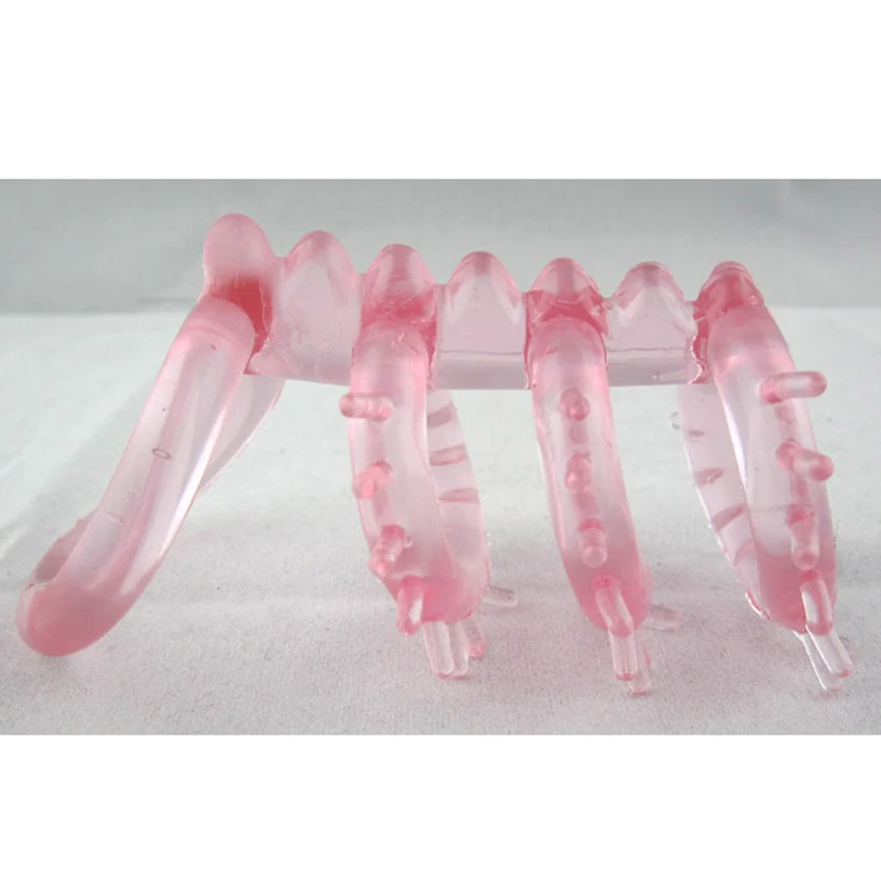 HC077cock ring chastity delay penis ring Cage (5)