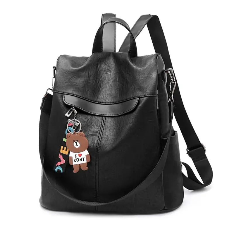 

2019 New Fashion Waterproof Women Anti-theft Fahion Backpack Shoulder Bag Travel Daypack Schoolbag