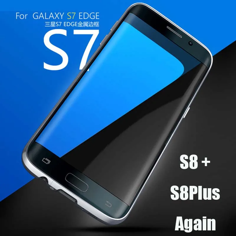 bilder für S7edge Ginmic Aluminiummetallstoß Für samsung galaxy S7 Rand Fall S8 S8Plus Spalte Form Rahmen Mit Metallknopf bilder für S7edge Ginmic Aluminiummetallstoß Für samsung galaxy S7 Rand Fall S8 S8Plus Spalte Form Rahmen Mit Metallknopf
