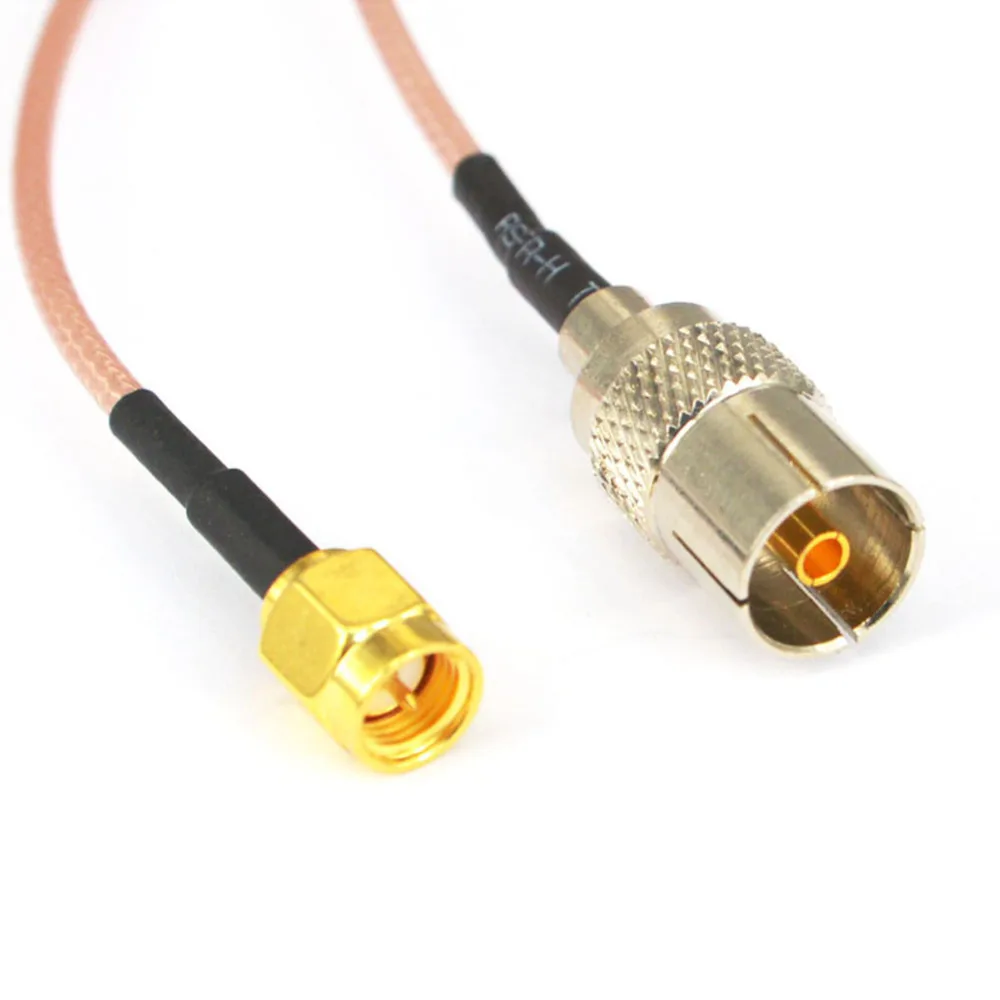 Тв гнездовой разъем к гнезду SMA штекер с 20 см RG316 RF коаксиальный отрезок перемычка