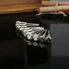 Mandrin HSS à tige fixe pour outil rotatif, 1/8 ", 3.17mm, 10 pièces, offre spéciale