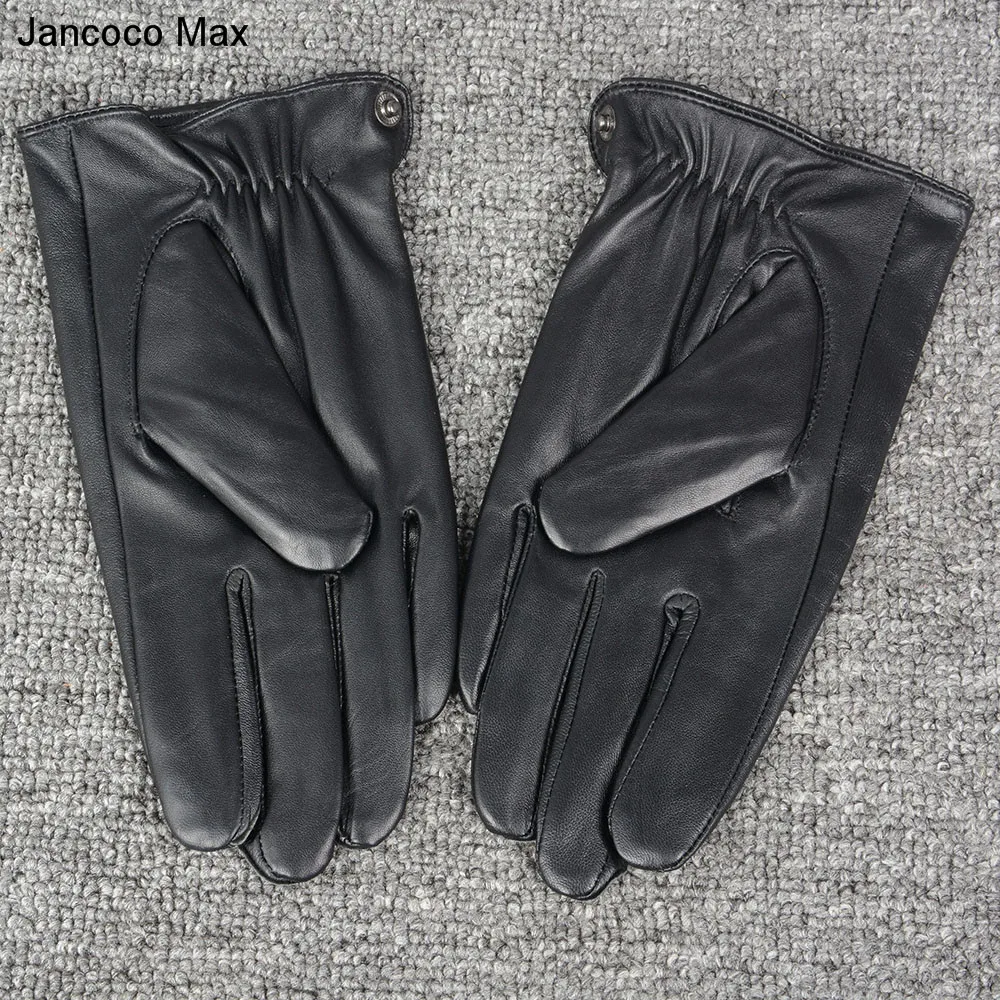 Jancoco Max 2019 Сенсорный экран из натуральной овечьей кожи перчатки зимние предотвратить холодный для улицы поездок теплые S2025