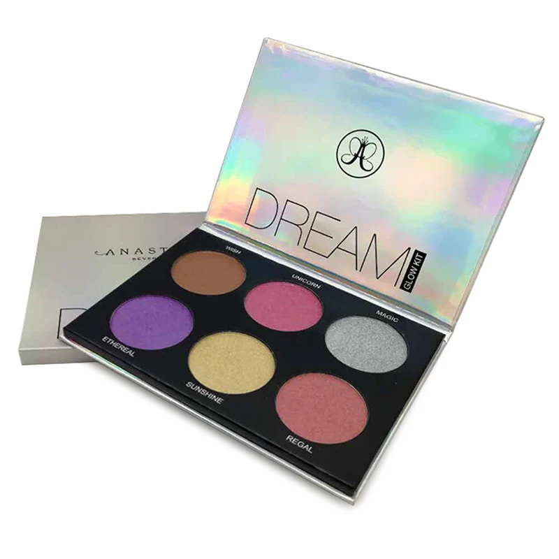 

Anastasia Makeup Highlighter Shimmer Brighten iluminador Highlighter Powder Palette Bronzer Glow kit Anastasia beverly hills