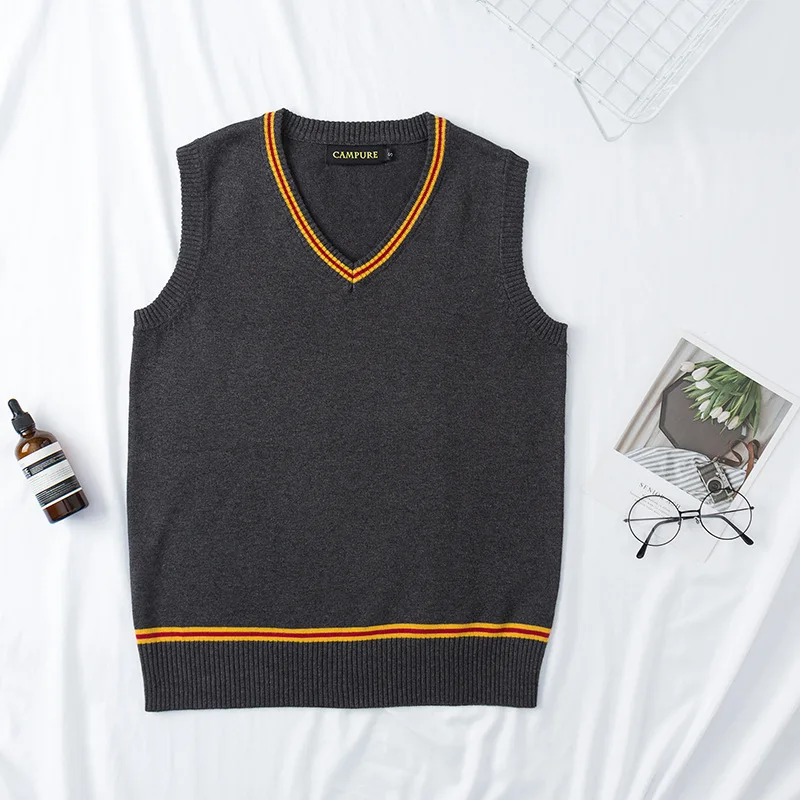 Ceny Sweter dla dorosłych Gryffindor sweter w szpic w talii czarny cały mecz codzienne ubrania kostiumy Cosplay kostium Harris