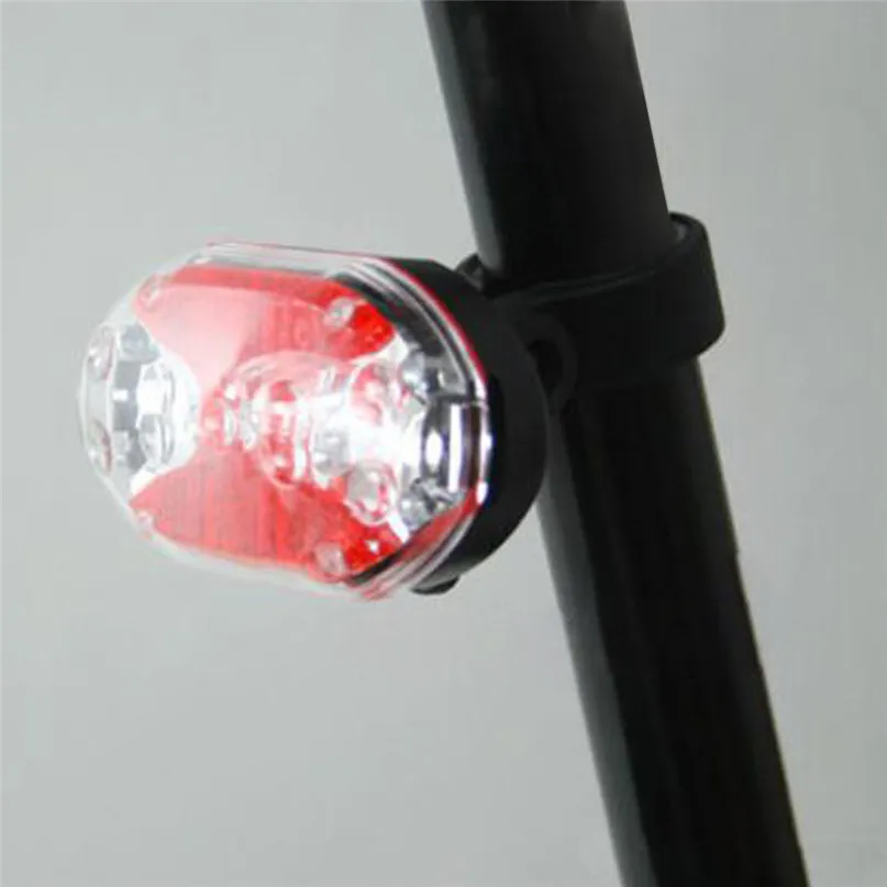 Bicycle Light Bike Cycling Waterproof Taillight 9 LED Super Light With USB Rechargable Safety Night Riding Rear Light #2M16 (5)