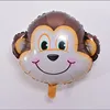 6pcs/lot Mini animal head Foil Balloons inflatable air balloon happy birthday party decorations kids baby shower party supplies ► Photo 3/6