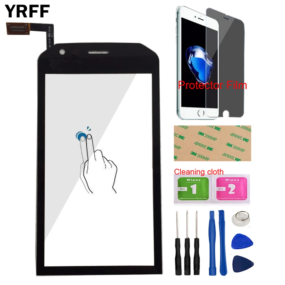 

YRFF Phone Touch Screen Digitizer Panel For Caterpillar CAT S40 TouchScreen Touch Screen Front Glass Sensor Protector Film