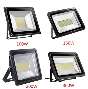

4PCS LED Flood Light 100W 150W 200W 300W Floodlight IP65 Waterproof LED Spotlight Refletor LED Outdoor Lighting Garden Lamp