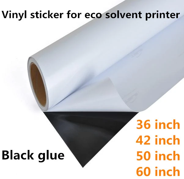 black printable sticker paper