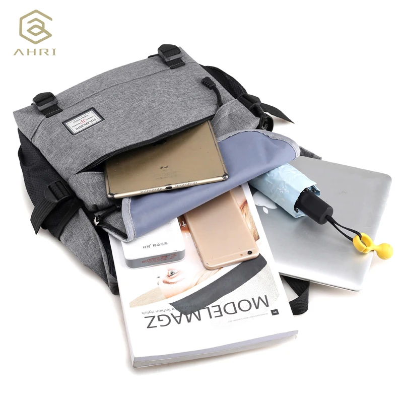 AHRI 2018 nueva Mochila de lona para hombres para estudiantes universitarios Mochila escolar para adolescentes Mochila Vintage Mochila de viaje AHRI 2018 nueva Mochila de lona para hombres para estudiantes universitarios Mochila escolar para adolescentes Mochila Vintage Mochila de viaje