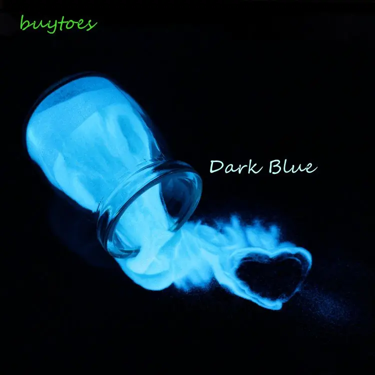 

50g Bright blue Color and Green Color Phosphor Powder Glow in the Dark Powder Luminous Pigment for nail polish,painting,DIY nail