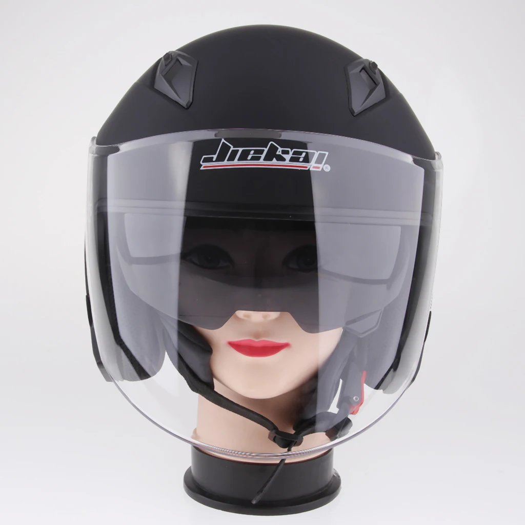 33 x 24 cm Summer/Winter Motorcycle Bike 3/4 Open Face Half Helmet Full Shield Visor Helmets Face Open Motorcycle Helmet M-XXL