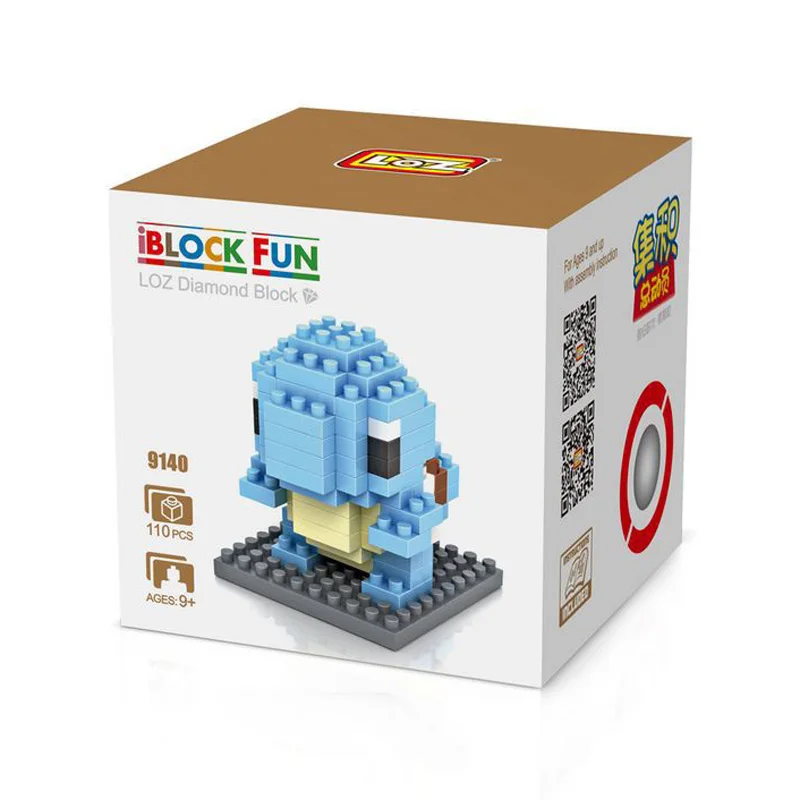 Loz zenigame squirtle bloques 3D figura de acción niños ladrillos de construcción juguetes educativos juguetes jouet enfant Loz zenigame squirtle bloques 3D figura de acción niños ladrillos de construcción juguetes educativos juguetes jouet enfant