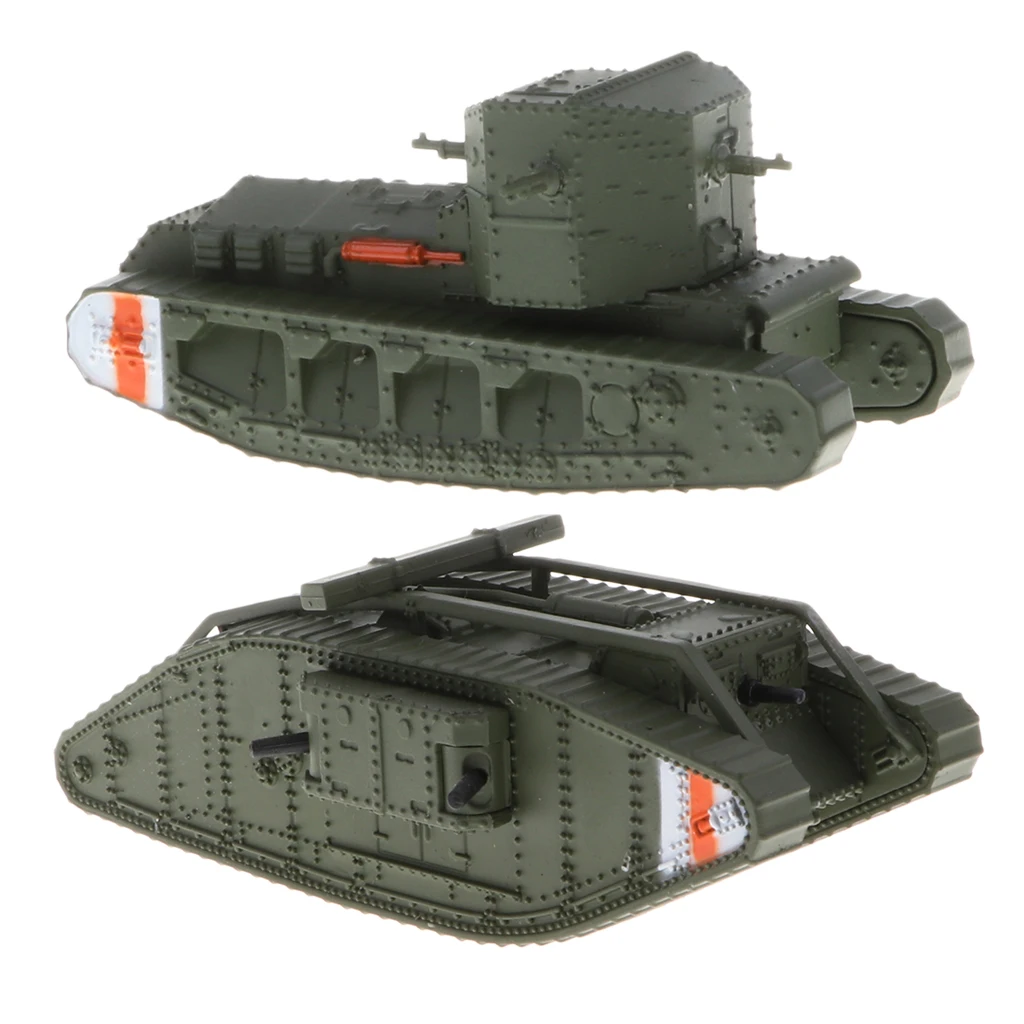 1:100 Великобритания MK. IV Женский Танк & Mk.A Whippet panzer Модель WWI UK модель армейского