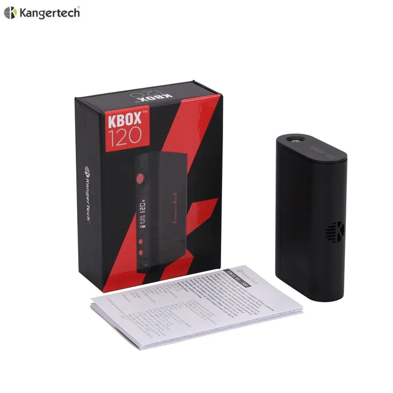 

100% Original Kanger KBOX 120W Temperature Control Variable Wattage Box Mod Powered by 18650 Battery