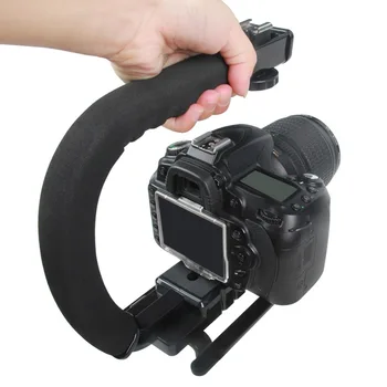 

YELANGU S2-1 Handheld Handle Grip For Sony Canon Nikon DSLR Camera C-shaped Bracket Video Camera Stabilizer System Camcorder DV