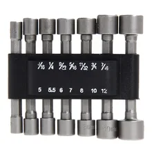 14pcs/set Adapter Hex Power Tools Without Magnetic Hex Socket Sleeve Nozzles Magnetic Nut Driver Set Drill Bit 14pcs/set Adapter Hex Power Tools Without Magnetic Hex Socket Sleeve Nozzles Magnetic Nut Driver Set Drill Bit