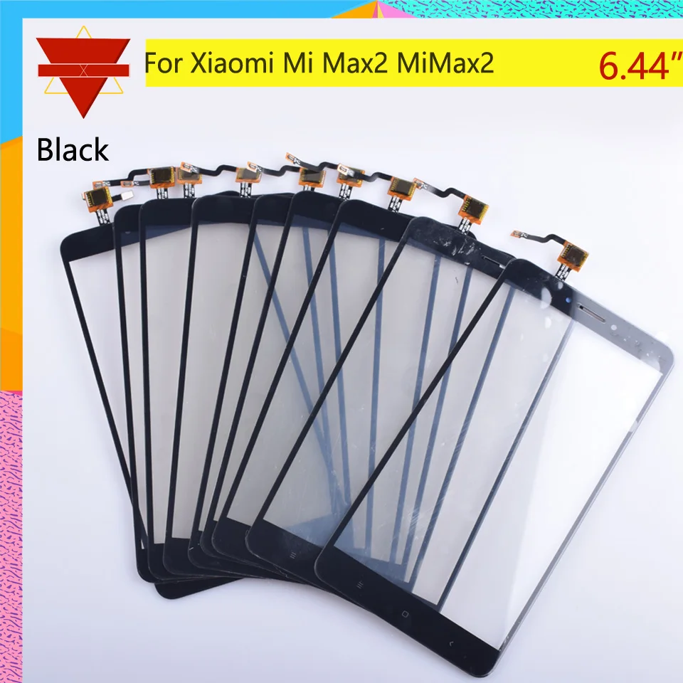 

10pcs\lot Original Mi Max2 TouchScreen For Xiaomi Mi Max2 MiMax2 Max2 Touch Screen Sensor LCD Display Digitizer Front OuterGlass
