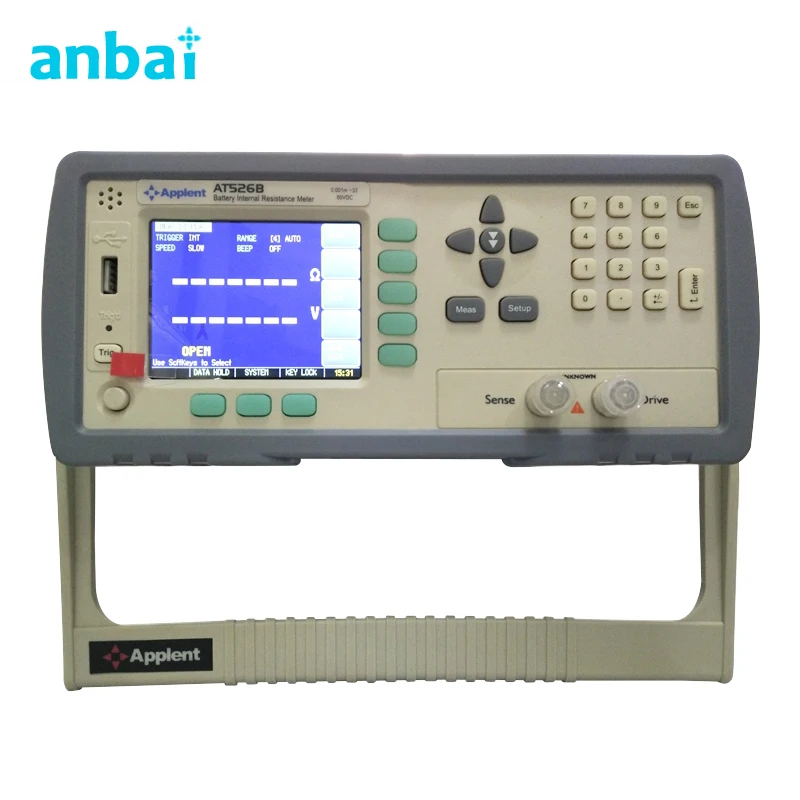 AT526B Battery Internal Resistance Meter High Precision USB Interface Digital Tester AC | Инструменты