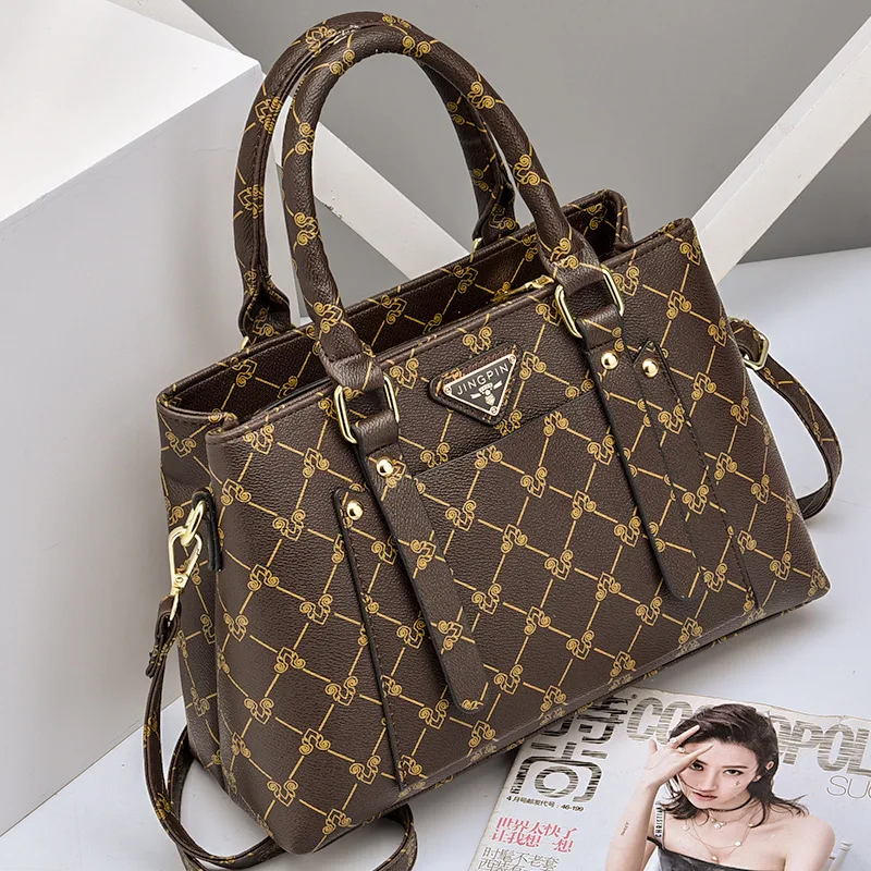 

2019 New Fashion Tide Shoulder Bag Large Capacity Casual Totes Women Handbags Sac A Main
