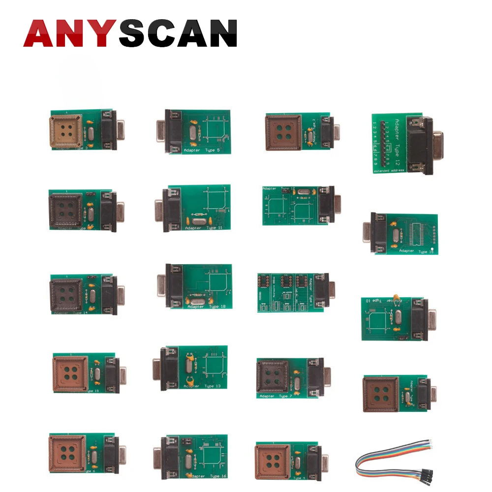 

TLXC Best Quality Full Adaptors for All UPA USB Programmer V1.3 ECU Chip Tunning OBD2 Diagnostic Tool Free Shipping