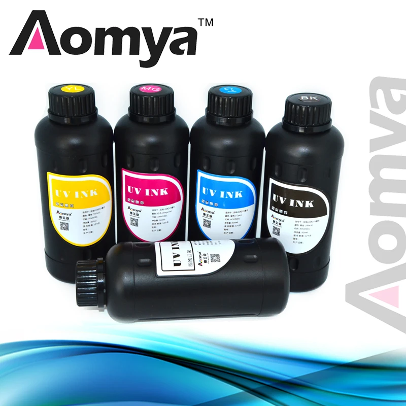 

500ml*6C For Epson UV led flexible Ink For Epson R1800 R1900 R2000 R3000 UV flatbed printer on Leather/pp/pvc/film/TPU/Soft ink