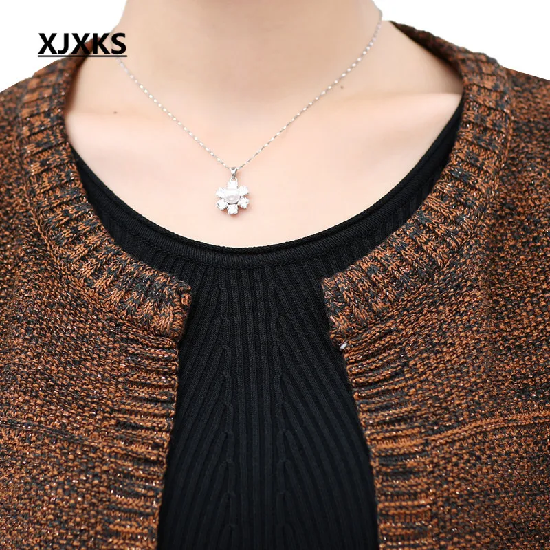 Marron De Tricoté bourgogne Automne Cardigan Xjxks Chandail Cachemire Col vert Printemps Lâche Taille Ladie Et gris 2018 Nouvelle Rond Femmes Grande 34RLq5jA