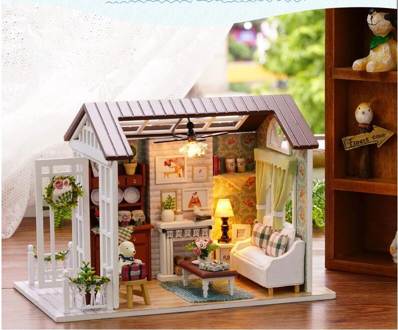 fully assembled doll houses for sale