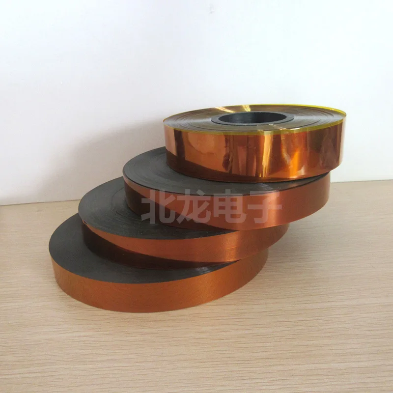

Electric Vehicle Controller Imine Film High Temperature Insulation Film Thickness 0.05mm Various Width Specifications 500g