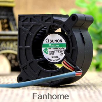 

For original Jianyan SUNON GB1245PKV1-8AY 12V 0.5W 3-wire turbo projector silent fan