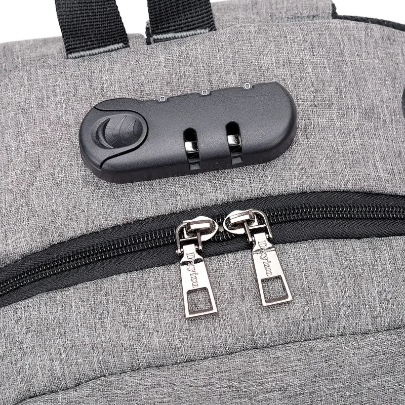 Модный стильный мужской рюкзак, зарядка через usb, наушники для ноутбука, многофункциональные рюкзаки, бизнес рюкзак для колледжа