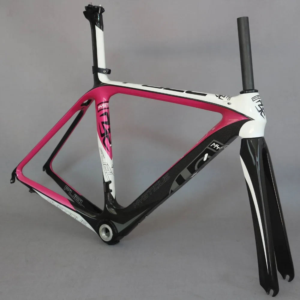 Clearance Factory clearance OEM ASTER Frameset carbon fiber road bike frame FM288 , SIZE 61CM carbon Bicycle FRAME , 2