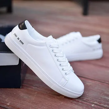 

Summer Breathable & Comfortable Men'S White Shoes Male Korean Version Trend Anti-Skid & Hard-Wearing Versatile Men'S Shoes Male