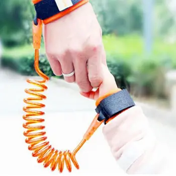 

High Quality Kids Baby Safety Walking Anti-lost Strap Harnesses Leashes Children Baby Wrist Leash Hand Belt Anti-lost Strap
