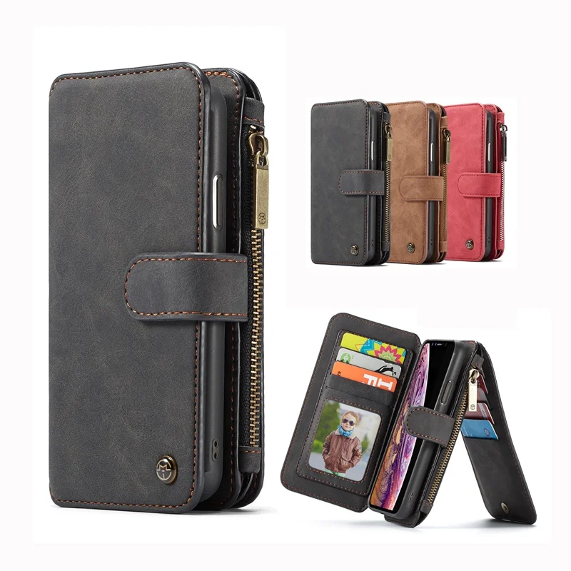 

Luxury Leather Flip Wallet Case for iPhone X XS Max XR Case Hoesje Phone Cover Funda for iPhone 5 5S SE 7 8 6s 6 Plus Case Coque