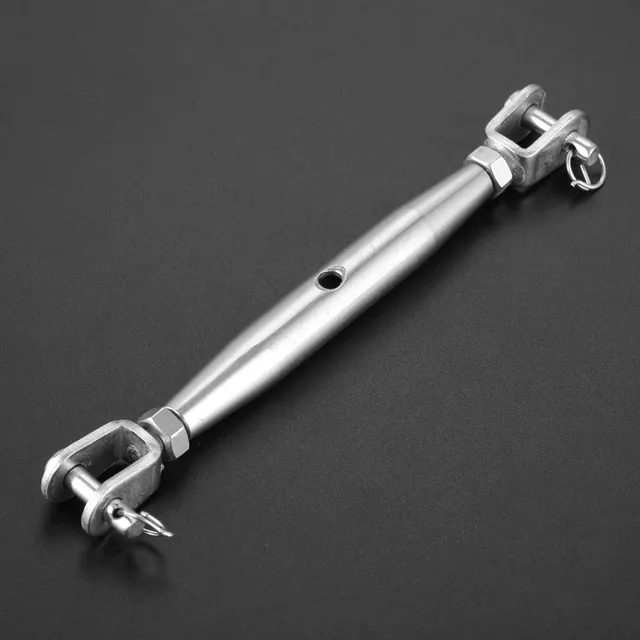 M6 Stainless Steel 316 Closed Body Rigging Screws With Jaw Fork