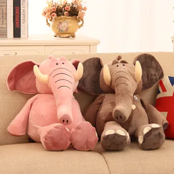 

High-quality Space Cotton Simulation Elephant Plush Toys Pillow,Soft Big Size Baby Cushion Stuffed Dolls Kids Girl Birthday Gift