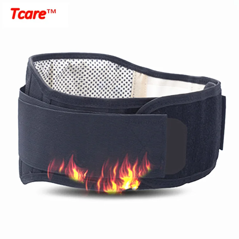 Tcare Health Care Tourmaline Waist Belt Self Heating Magnetic Therapy Lumbar Support Waist Back Brace Belts for office self heating magnetic therapy belt lumbar disc strain herniation warm back pain health waist maintenance body joint care